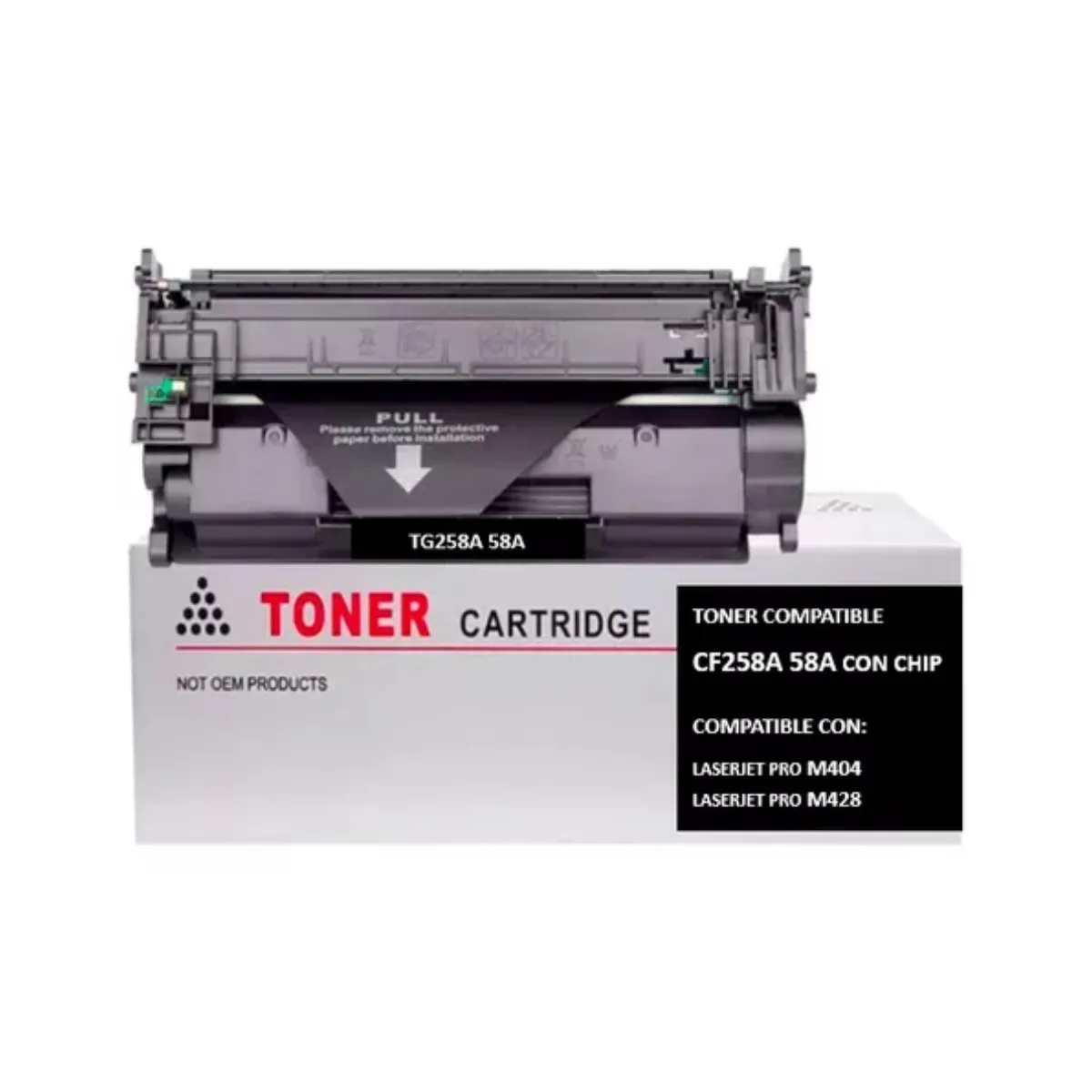 TÓNER GENERICO GIHON HP CF258A SIN CHIP NEGRO